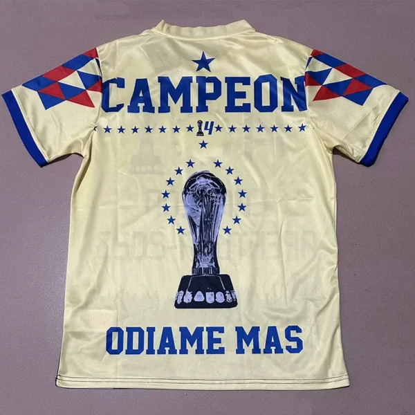 Club America 2025/26 Training Shirt - Back View | KFCOOL
