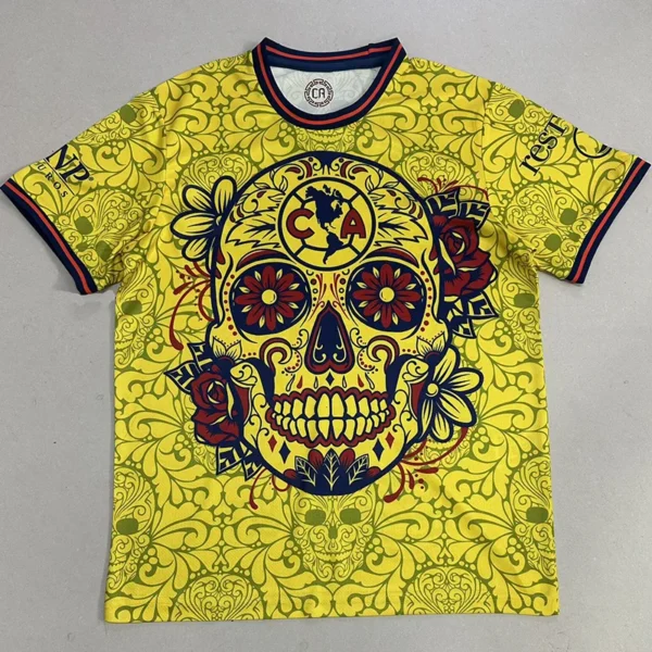 Club America 2025/26 Yellow Jersey Fan Version - Front View | KFCOOL