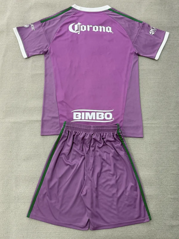 Club America 2026/27 Goalkeeper Kids Kit Fan Version - Back View | KFCOOL