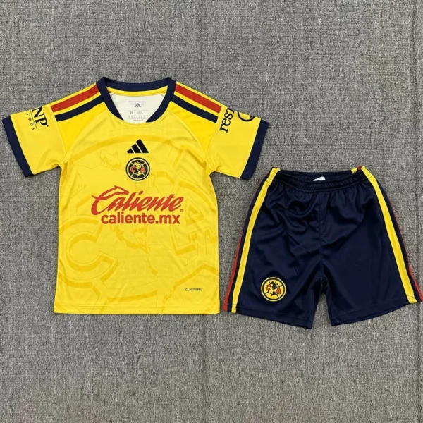 Club America 2026/27 Home Kids Kit Fan Version - Front View | KFCOOL