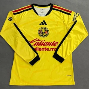 Club America 2026/27 Home Long Sleeve Jersey Fan Version - Front View | KFCOOL