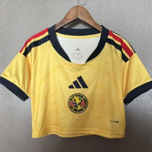 Club America 2026/27 Home Women Crop Jersey Fan Version - Front View | KFCOOL