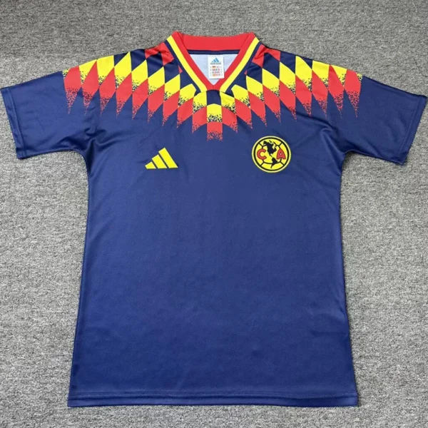 Club America 2026/27 Royal Blue Training Shirt - Front View | KFCOOL