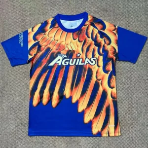 Club America 2026/27 Red Blue Training Shirt - Front View | KFCOOL