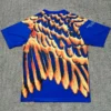 Club America 2026/27 Red Blue Training Shirt - Back View | KFCOOL