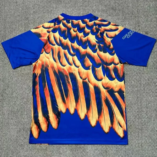 Club America 2026/27 Red Blue Training Shirt - Back View | KFCOOL