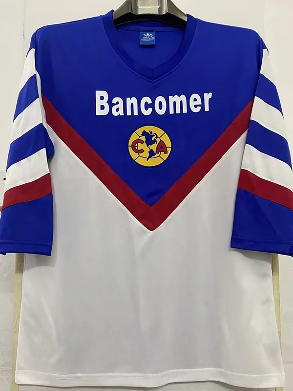 Club America 1988/89 Retro Away Jersey Fan Version - Front View Club America 1988/89 Retro Away Jersey Fan Version - Front View | KFCOOL