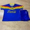 Club America 1995/96 Retro Away Kids Kit Fan Version - Front View | KFCOOL