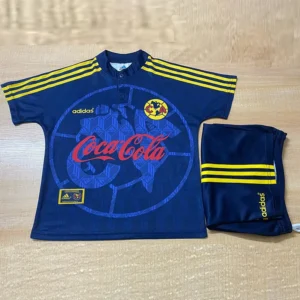 Club America 1998/99 Retro Away Kids Kit Fan Version - Front View | KFCOOL