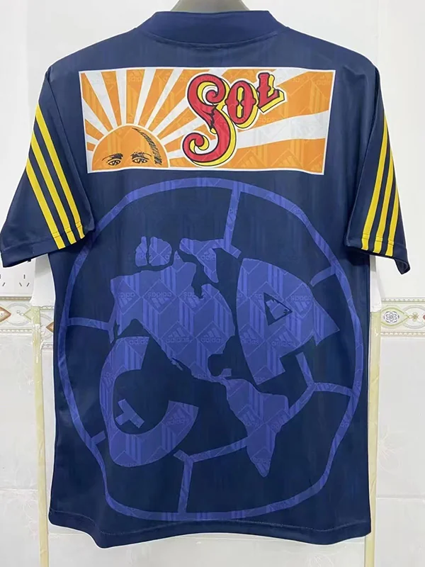 Club America 1998/99 Retro Away Jersey Fan Version - Back View | KFCOOL