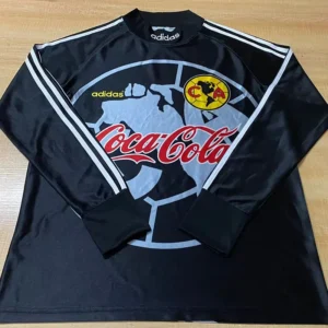 Club America 1998/99 Retro Goalkeeper Long Sleeve Jersey Fan Version - Front View | KFCOOL