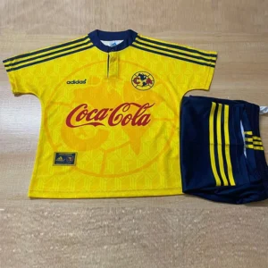 Club America 1998/99 Retro Home Kids Kit Fan Version - Front View | KFCOOL