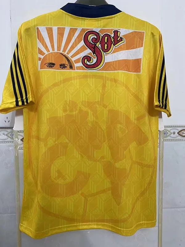 Club America 1998/99 Retro Home Jersey Fan Version - Back View | KFCOOL