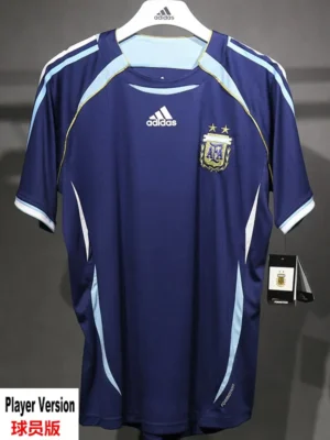 Argentina 2006/07 Retro Away Jersey Player Version - Front View Argentina 2006/07 Retro Away Jersey Player Version - Front View | KFCOOL