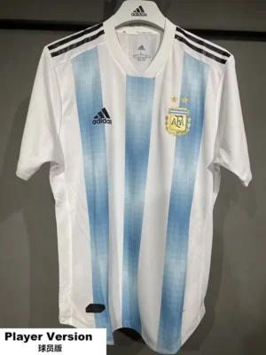 Argentina 2018/19 Home Jersey Player Version - Front View Argentina 2018/19 Home Jersey Player Version - Front View | KFCOOL
