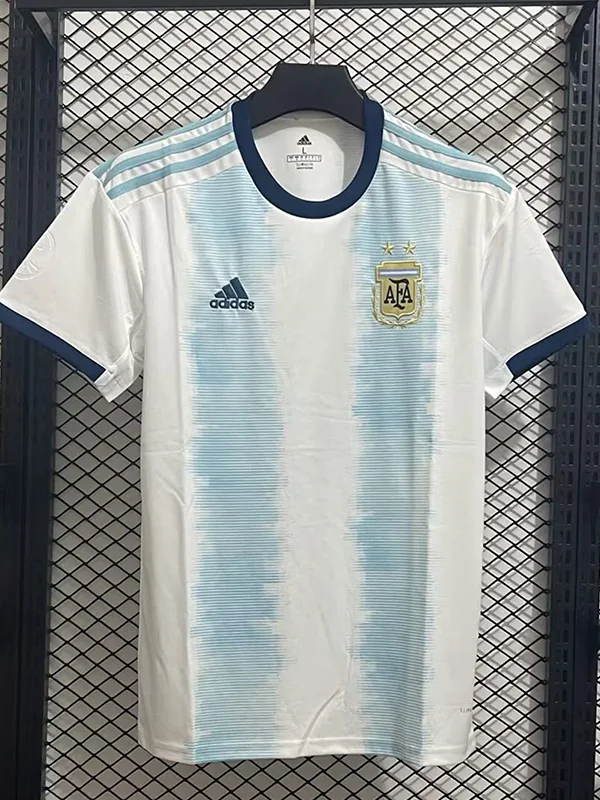 Argentina 2019/20 Home Jersey Fan Version - Front View Argentina 2019/20 Home Jersey Fan Version - Front View | KFCOOL