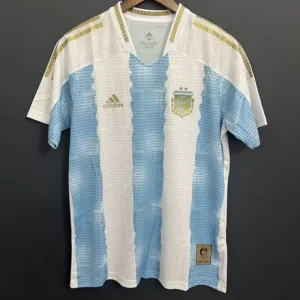 Argentina 2021/22 Home Jersey Fan Version - Front View Argentina 2021/22 Home Jersey Fan Version - Front View | KFCOOL