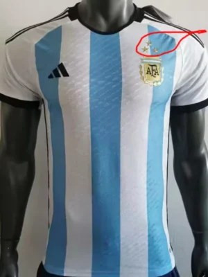 Argentina 2022/23 Home Jersey Player Version - Front View Argentina 2022/23 Home Jersey Player Version - Front View | KFCOOL