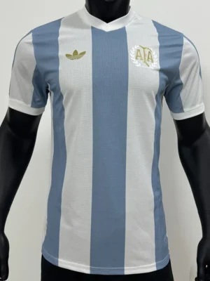 Argentina 2024/25 Anniversary Jersey Player Version - Front View | KFCOOL