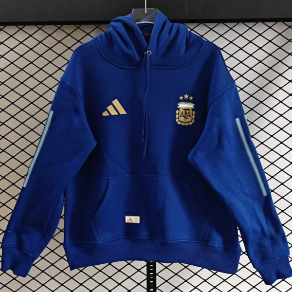 Argentina 2025/26 Blue Hoody - Front View | KFCOOL