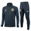 Argentina 2025/26 Grey Jacket Tracksuit - Front View | KFCOOL