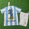 Argentina 2025/26 Special Edition Kids Kit Fan Version - Back View - KFCool – Football Jerseys & Soccer Kits Store Argentina 2025/26 Special Edition Kids Kit Fan Version - Back View | KFCOOL