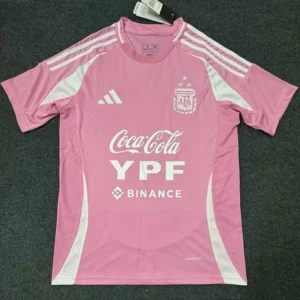Argentina 2025/26 Pink Training Shirt - Front View | KFCOOL