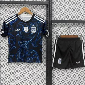 Argentina 2026/27 Away Kids Kit Fan Version - Front View Argentina 2026/27 Away Kids Kit Fan Version - Front View | KFCOOL