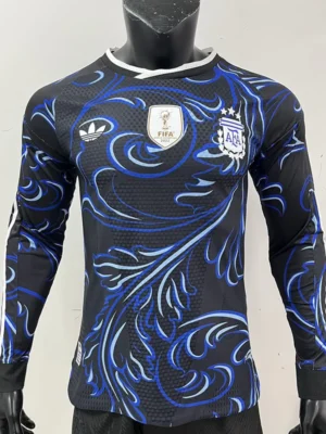 Argentina 2026/27 Away Long Sleeve Jersey Player Version - Front View | KFCOOL