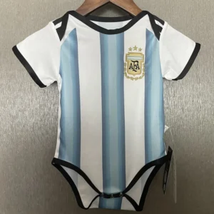 Argentina 2026/27 Baby Bodysuit - Front View Argentina 2026/27 Baby Bodysuit - Front View | KFCOOL