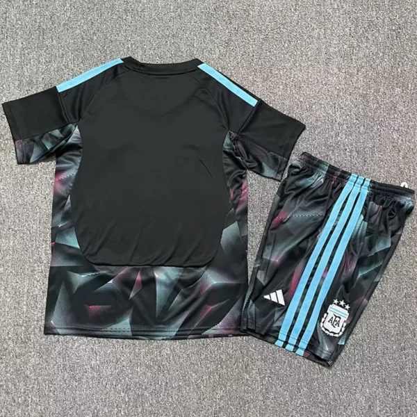 Argentina 2026/27 Goalkeeper Kids Kit Fan Version - Back View - KFCool – Football Jerseys & Soccer Kits Store Argentina 2026/27 Goalkeeper Kids Kit Fan Version - Back View | KFCOOL