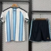 Argentina 2026/27 Home Kids Kit Fan Version - Back View - KFCool – Football Jerseys & Soccer Kits Store Argentina 2026/27 Home Kids Kit Fan Version - Back View | KFCOOL
