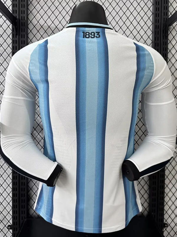 Argentina 2026/27 Home Long Sleeve Jersey Player Version - Detail View 3 | KFCOOL