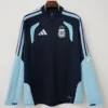 Argentina 2026/27 Half Pull Tracksuit - Front View - KFCool – Football Jerseys & Soccer Kits Store Argentina 2026/27 Half Pull Tracksuit - Front View | KFCOOL