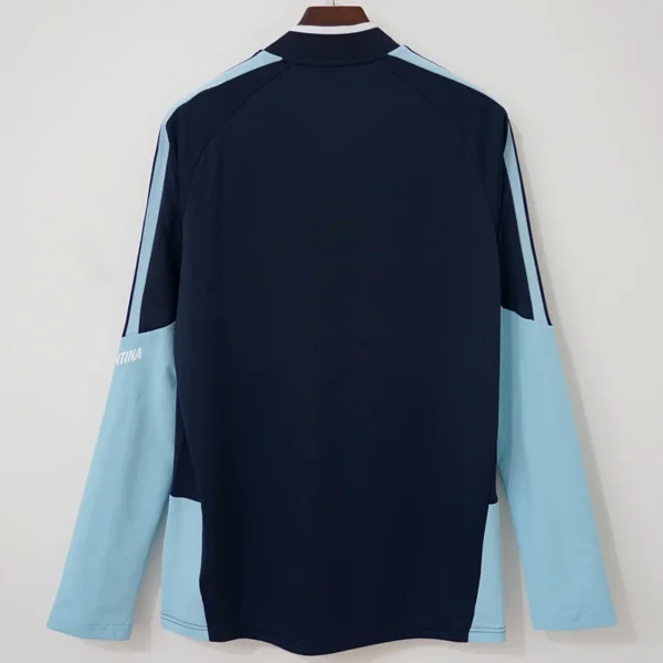 Argentina 2026/27 Half Pull Tracksuit - Back View - KFCool – Football Jerseys & Soccer Kits Store Argentina 2026/27 Half Pull Tracksuit - Back View | KFCOOL