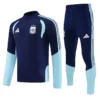 Argentina 2026/27 Royal Blue Half Pull Tracksuit - Front View - KFCool – Football Jerseys & Soccer Kits Store Argentina 2026/27 Royal Blue Half Pull Tracksuit - Front View | KFCOOL