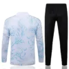 Argentina 2026/27 White Half Pull Tracksuit - Back View | KFCOOL