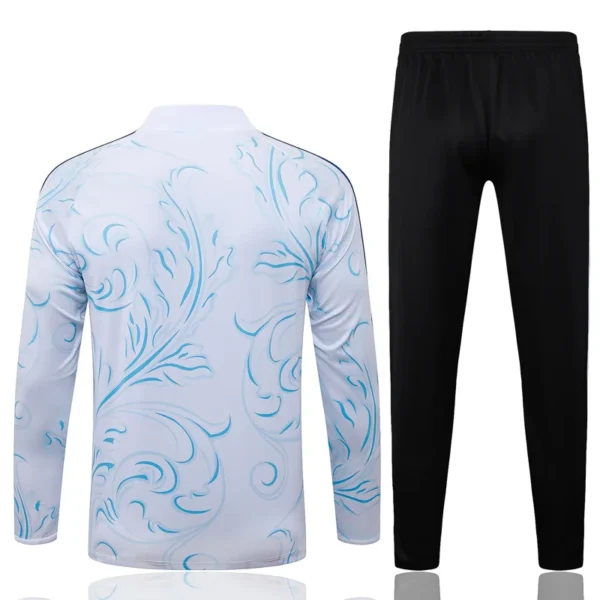 Argentina 2026/27 White Half Pull Tracksuit - Back View | KFCOOL