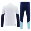 Argentina 2026/27 White Blue Half Pull Tracksuit - Back View | KFCOOL