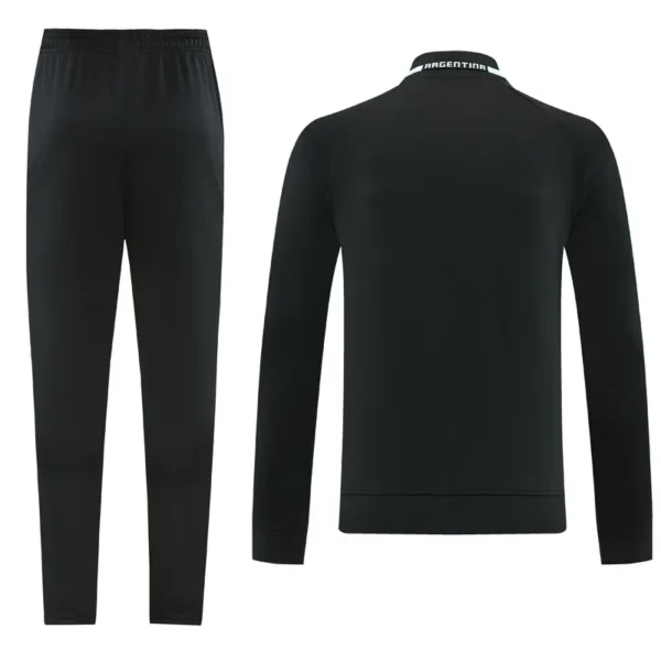 Argentina 2026/27 Black Jacket Tracksuit - Back View | KFCOOL