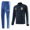 Argentina 2026/27 Black Blue Jacket Tracksuit - Front View - KFCool – Football Jerseys & Soccer Kits Store Argentina 2026/27 Black Blue Jacket Tracksuit - Front View | KFCOOL