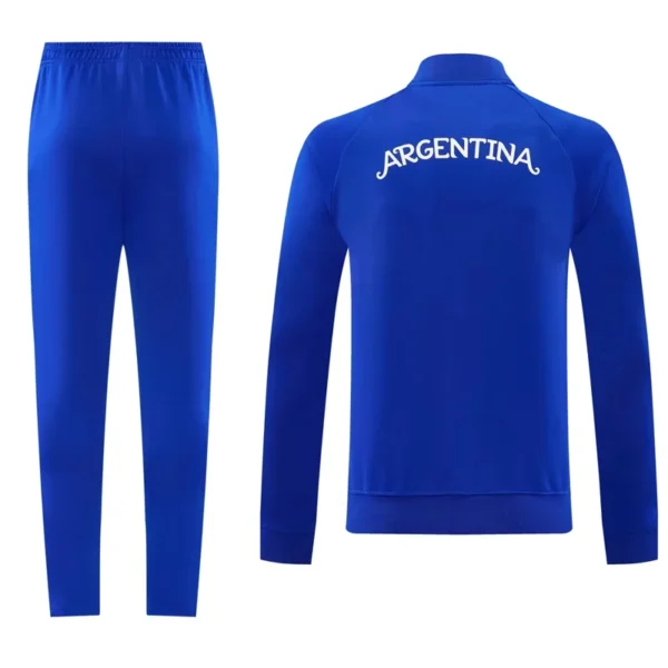 Argentina 2026/27 Blue Jacket Tracksuit - Back View | KFCOOL