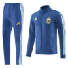 Argentina 2026/27 Blue Grey Jacket Tracksuit - Front View | KFCOOL