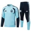 Argentina 2026/27 Sky Blue Jacket Tracksuit - Front View | KFCOOL