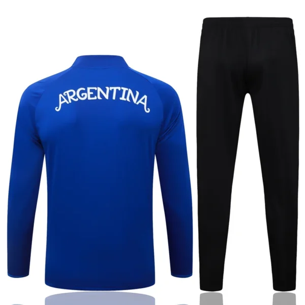 Argentina 2026/27 Kids Half Pull Tracksuit - Back View - KFCool – Football Jerseys & Soccer Kits Store Argentina 2026/27 Kids Half Pull Tracksuit - Back View | KFCOOL