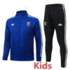 Argentina 2026/27 Blue Kids Jacket Tracksuit - Front View - KFCool – Football Jerseys & Soccer Kits Store Argentina 2026/27 Blue Kids Jacket Tracksuit - Front View | KFCOOL