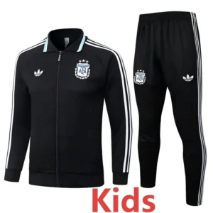 Argentina 2026/27 Kids Jacket Tracksuit - Front View Argentina 2026/27 Kids Jacket Tracksuit - Front View | KFCOOL