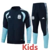 Argentina 2026/27 Royal Blue Kids Jacket Tracksuit - Front View - KFCool – Football Jerseys & Soccer Kits Store Argentina 2026/27 Royal Blue Kids Jacket Tracksuit - Front View | KFCOOL