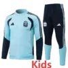 Argentina 2026/27 Sky Blue Kids Jacket Tracksuit - Front View - KFCool – Football Jerseys & Soccer Kits Store Argentina 2026/27 Sky Blue Kids Jacket Tracksuit - Front View | KFCOOL