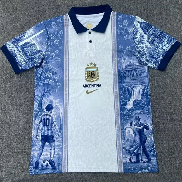 Argentina 2026/27 Special Edition Polo Shirt - Front View - KFCool – Football Jerseys & Soccer Kits Store Argentina 2026/27 Special Edition Polo Shirt - Front View | KFCOOL